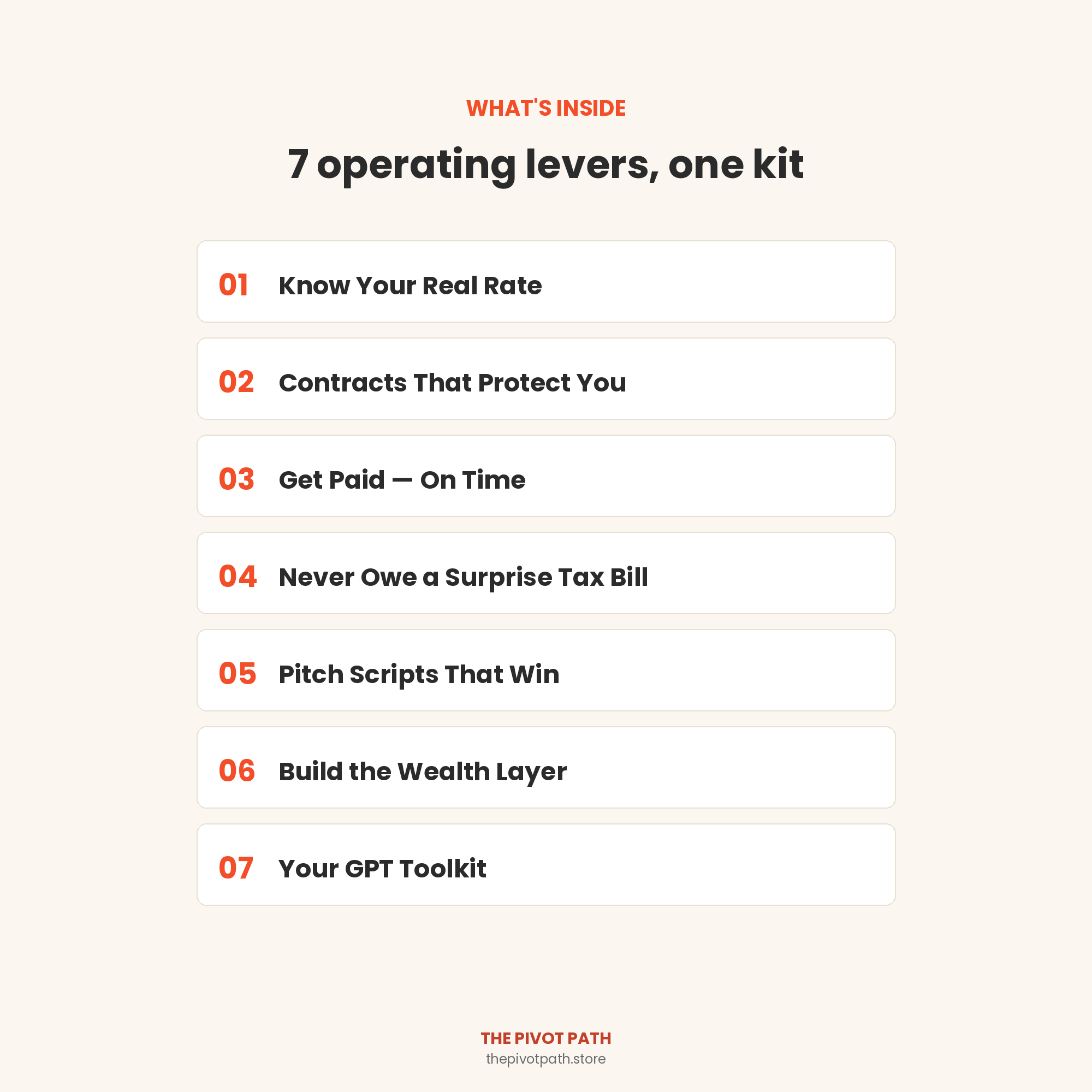 The Pivot Path: Journey to Wealth